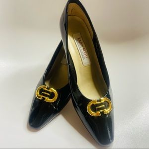 Vintage Karen Scott patent leather pump size 8